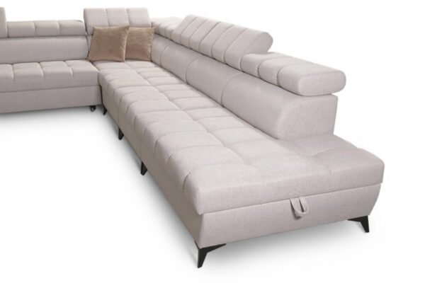 Elegant GRECO XII corner sofa, versatile design for modern living rooms