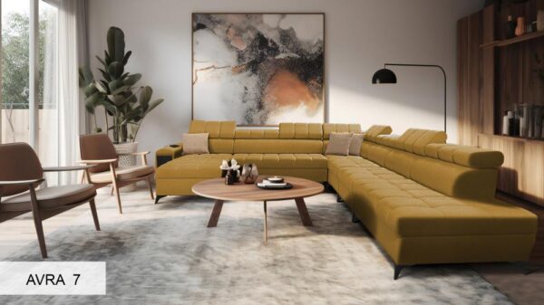 GRECO XIII diagram showing chaise lounge depth: 180cm