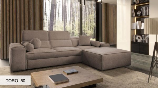 VITO I corner sofa, illustration of the chaise lounge "crocodile" hook mechanism