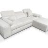 VITO I corner sofa, elegant fabric upholstery, comfortable seating arrangement