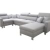 LORETTO V Corner Sofa with adjustable headrests