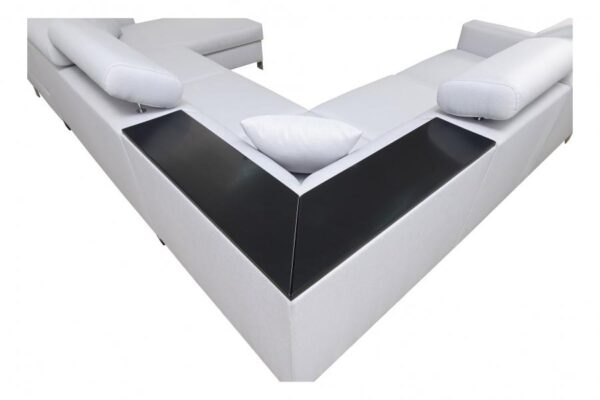 LORETTO VII corner sofa's internal construction and frame