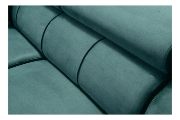 Frontal view of the Veneto I corner sofa, showcasing its contemporary style