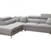 Full view of VENETO III corner sofa in a contemporary living space