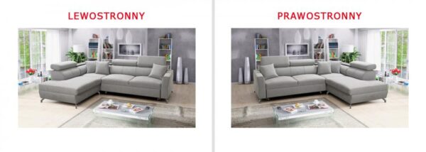 Elegant VENETO III corner sofa, showcasing its sophisticated design