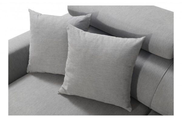 VENETO III corner sofa transformed into a comfortable sleeping area