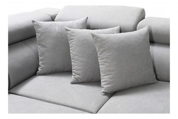 Dimensions overview of the VENETO IV corner sofa