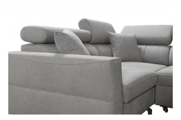 Spacious VENETO V corner sofa with storage function