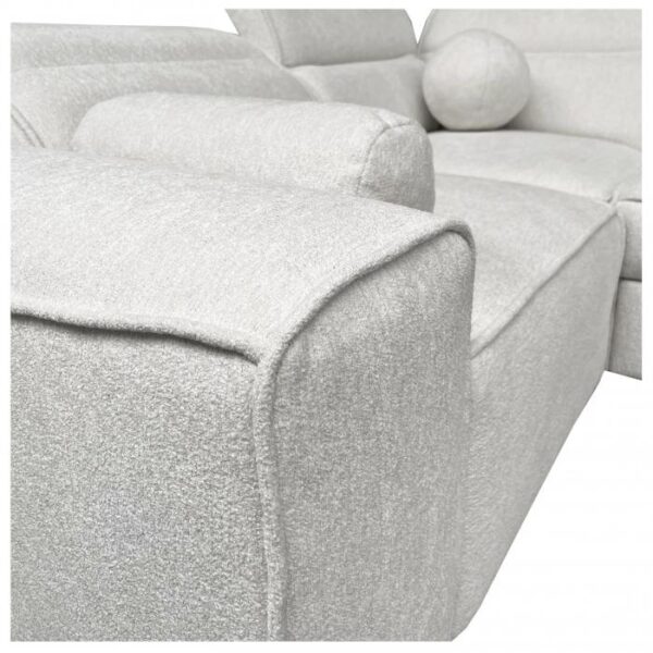 Corner section of the VITO II Sofa, showing plush cushions and robust construction