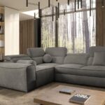 Lifestyle shot of the VITO II Corner Sofa, inviting relaxation and comfort
