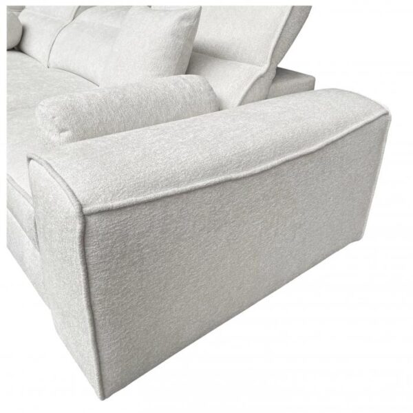 VITO II MIX corner sofa demonstrating the adjustable backrests
