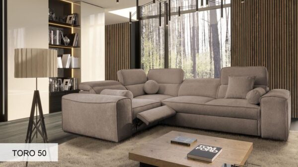 VITO II MIX sofa, wide view, highlighting its generous seating