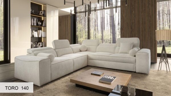 VITO III corner sofa, modern design, comfortable seating