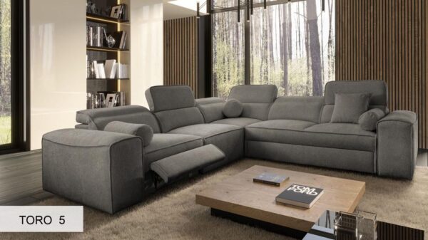 Contemporary VITO III MIX corner sofa, versatile and comfortable