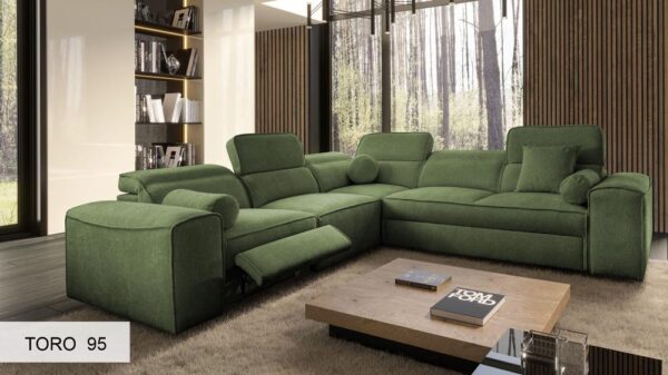 Stylish VITO III MIX corner sofa, enhancing any modern home