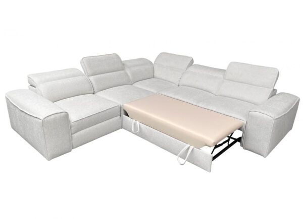 Spacious VITO III MIX sofa bed, perfect for contemporary living