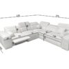VITO III MIX sofa bed open, revealing the sleeping function