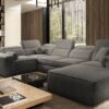 VITO IV corner sofa, a full view in a spacious, bright living room