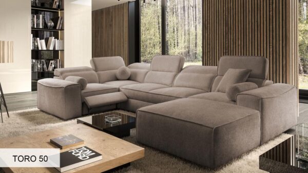 VITO IV MIX modern sofa, right-hand facing configuration