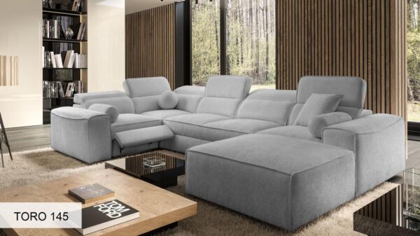 VITO IV MIX U-shaped corner sofa, detailed view of cushions