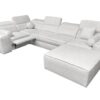 Modern VITO IV MIX sectional sofa with adjustable headrests