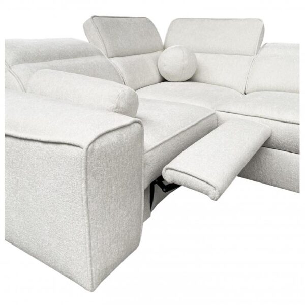 VITO IV MIX corner sofa, full front view, modern style
