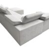 Contemporary VITO IV MIX sofa with storage and adjustable headrests