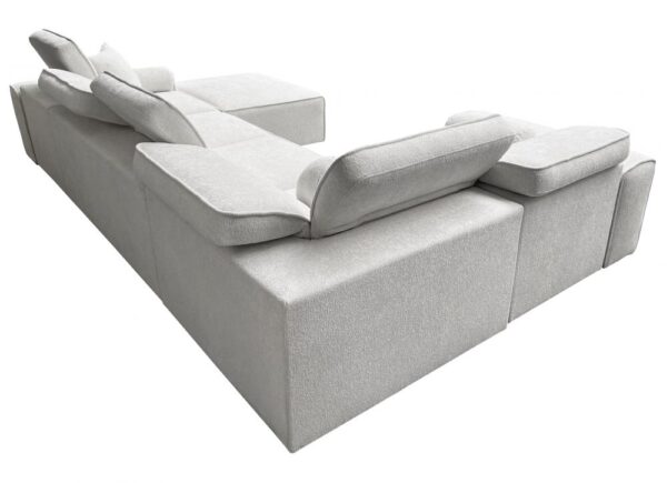 Contemporary VITO IV MIX sofa with storage and adjustable headrests