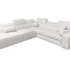 Modern VITO IX fabric sofa with six adjustable headrests