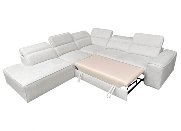VITO IX sofa bed extended, showing comfortable sleeping area