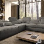 VITO IX corner sofa from another angle, showing sleek design