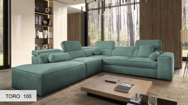 VITO IX corner sofa, demonstrating its robust construction