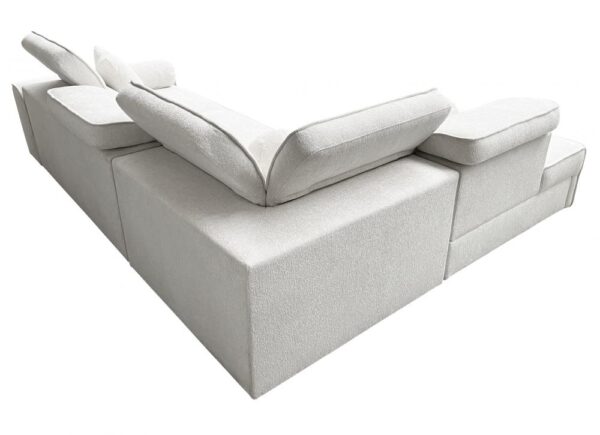 VITO VII corner sofa showcasing its practical bedding storage function