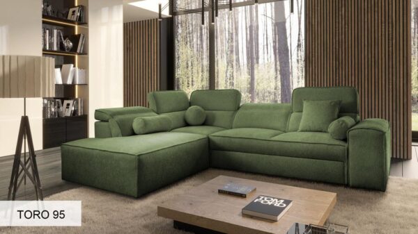 Top-down view of the VITO VII sofa, emphasizing its generous dimensions