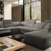 VITO VIII MIX sofa, demonstrating plush cushions and back support