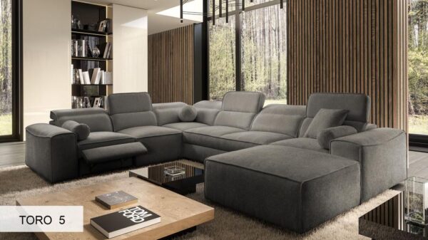 VITO VIII MIX sofa, demonstrating plush cushions and back support