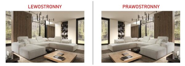 VITO X sofa pulled out to demonstrate sleeping function.