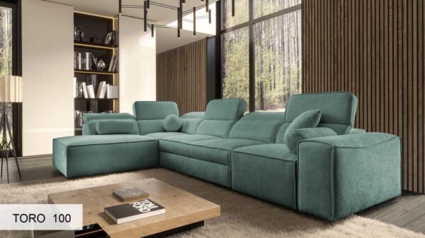 VITO XI corner sofa, illustrating potential arrangement options