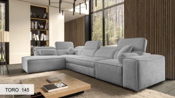 VITO XI corner sofa, full view of the versatile living room furniture