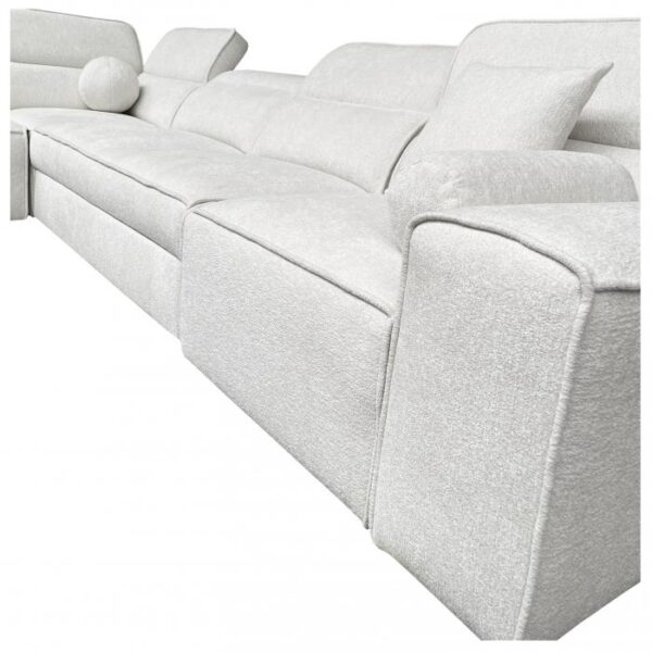 VITO XI corner sofa, side profile illustrating modern silhouette