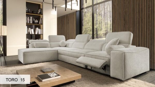 VITO XI MIX corner sofa, detailed craftsmanship, high-quality fabric