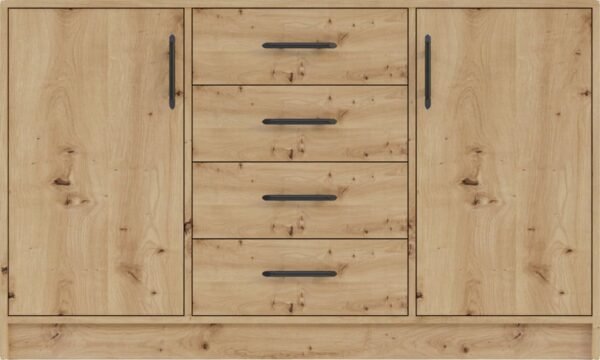 Smart SRK1 Large Sideboard Chest of Drawers 140cm