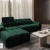 Close-up of the AVELIO I sofa's sturdy leg and base