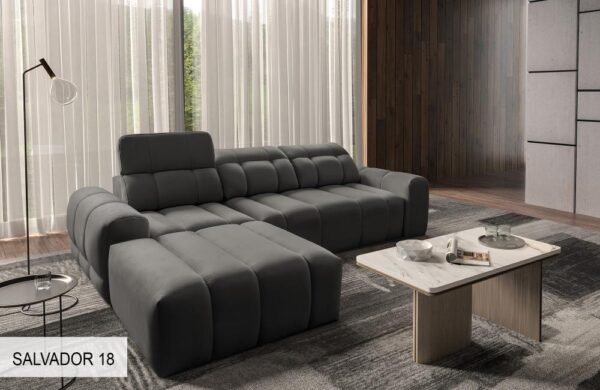 Top-down view of AVELIO I sofa demonstrating its ample seating