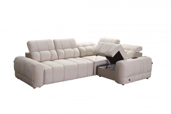 AVELIO II corner sofa, detail of adjustable headrest