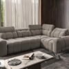 AVELIO II corner sofa, lifestyle shot in a living room