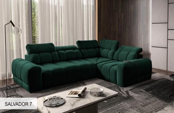 AVELIO II corner sofa, elegant design and comfort
