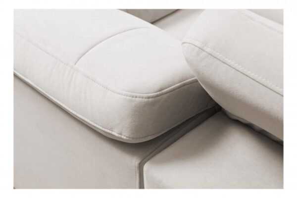 AVELIO II corner sofa, top-down view, sleek lines