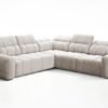 Stylish AVELIO III corner sofa with adjustable headrests.