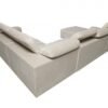Close-up of AVELIO III corner sofa fabric and stitching.
